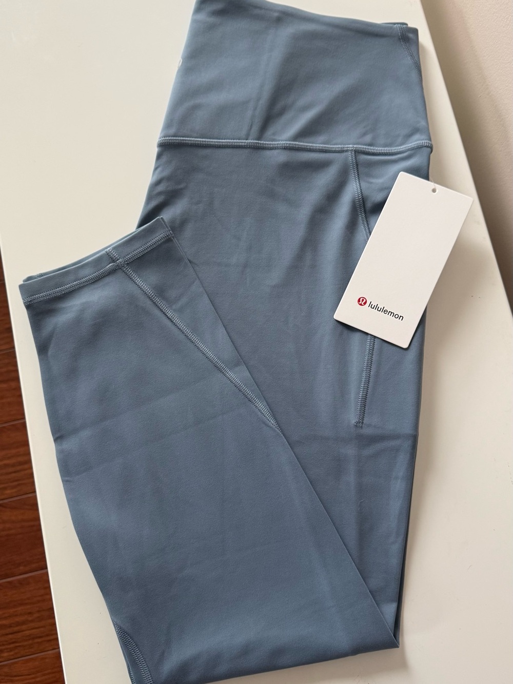 Size 10 align HR tight 28” pockets, steel blue